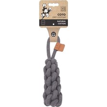 Kazan Hobi M-Pets Coto Grey Loop Bar 22CM Örgü Oyuncak