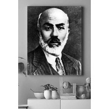 Kazan Hobi Postermanya (PSTER16977) Mehmet Akif Ersoy Kanvas Tablo 40 x 60