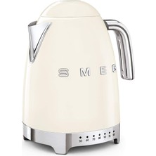 Kazan Hobi Smeg KLF04CREU Su Isıtıcısı, 2400, 1,7 Litre, Krem Rengi