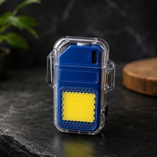 Şirin Home Şarjlı Çakmak & LED Lamba USB Şarjlı Elektrikli Çakmak Kamp Araç Ev Kullanımı