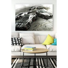 Kazan Hobi Postermanya (PSTER18500) Yarış Arabası Kanvas Tablo 3 50 x 70