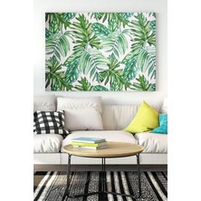 Kazan Hobi Postermanya (PSTER15662) Dekoratif Yaprak Sanatsal Kanvas Tablo 40 x 60