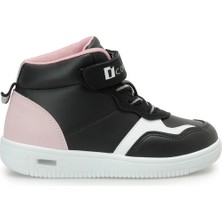 I Cool Joanna P Siyah Kız Çocuk High Sneaker