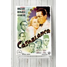 Kazan Hobi Postermanya (PSTER3413) Casablanca Film Afişi Poster 3 (50X70CM)