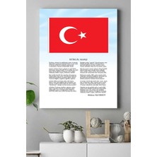 Kazan Hobi Postermanya (PSTER16320) Istiklal Marşı Kanvas Tablo 2 21 x 30