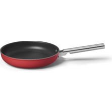 Kazan Hobi Smeg Cookware 50's Style Kırmızı Tava 28 cm
