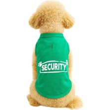 Kazan Hobi Mpz Pets Kedi ve Köpek Kıyafeti & Elbisesi Yeşil Security Atlet Xl
