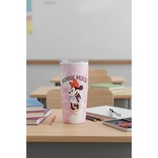 Kazan Hobi Miniso Minnie Mouse Lisanslı Batik Desenli Paslanmaz Çelik Bardak - 860 Ml, 2015938410102