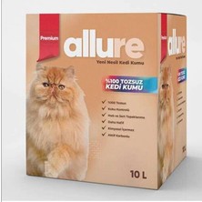 Kazan Hobi Allure Premium Yüksek Kaliteli Kedi Kumu 10 L