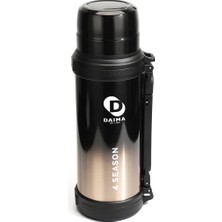 Kazan Hobi Daima 4season Termos Siyah 1800 ml