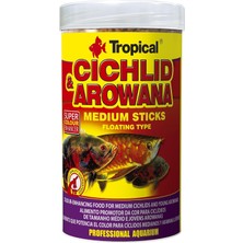 Kazan Hobi Tropical Cichlid Arowana Medium Sticks 250 ml - 90 gr