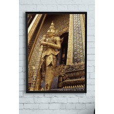 Kazan Hobi Postermanya (PSTER13484) Tapınak Çerçeveli Tablo (40X50CM)
