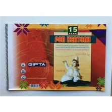 Gıpta Gipta 1577-2121 Spiralli Fon Kartonu 35X50 15 Renk