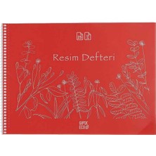 Gıpta Gipta 4956 Eko Spiralli Pp Kapak Resim Defteri 25X35 25 Yayrak