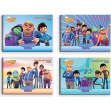 Gıpta 6359000-2011 Rafadan Tayfa Resim Defteri 25X35 15 Yaprak
