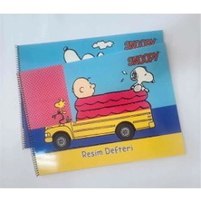 Gıpta 3-7313000-2011 Snoopy Resim Defteri 25X35 15 Yaprak