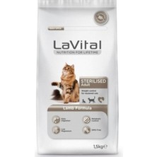 Kazan Hobi Lavital Kuzulu Kısırlaştırılmış Kedi Maması 1.5kg