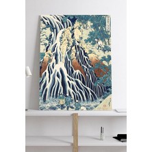 Kazan Hobi Postermanya (PSTER18927) Kirifuri Waterfall -Katsushika Hokusai Sanatsal Kanvas Tablo 40 x 60