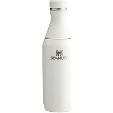 Kazan Hobi Stanley All Day Slim Soğuk Su Şişesi Termosu, 0.35 Litre, Krem