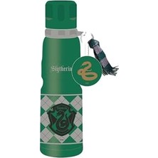 Kazan Hobi Miniso Harry Potter Lisanslı, Uçlu Termos, 600 ml Kapasite, Yeşil