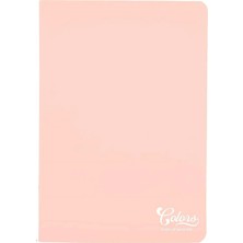 Meteksan Colors Karton Kapak A4 Defter 60 Yaprak Çizgili Somon