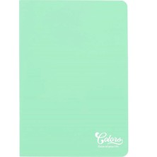 Meteksan Colors Karton Kapak A4 Defter 80 Yaprak Çizgili Yeşil