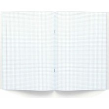 Meteksan Kamuflaj Karton Kapak A4 Defter 60 Yaprak Kareli Pembe