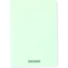 Meteksan Seren Pastel Pp Kapak A4 Defter Kareli 60 Yaprak Yeşil