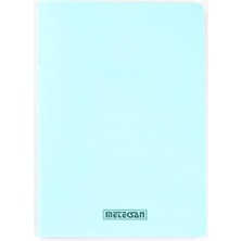 Meteksan Seren Pastel Pp Kapak A4 Defter Kareli 60 Yaprak Mavi