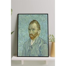 Kazan Hobi Postermanya (PSTER14696) Otoportre - Van Gogh Sanatsal Çerçeveli Tablo 21 x 30