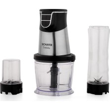 Kazan Hobi Schafer Trimix 3 Ü 1 Arada Blender Set-Inox