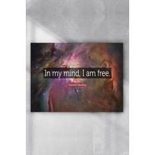Kazan Hobi Postermanya (PSTER7184) Stephen Hawking In My Mind Motivasyon Poster 4 (30X40CM)