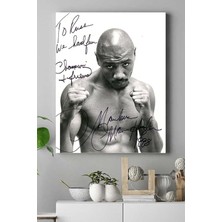 Kazan Hobi Postermanya (PSTER16911) Marvin Hagler Dövüş Kanvas Tablo 21 x 30