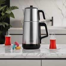 Kazan Hobi Aryıldız Tea Style Çay Makinesi Inox