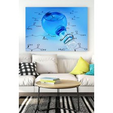 Kazan Hobi Postermanya (PSTER15672) Deney Tüpü Bilimsel Kanvas Tablo 40 x 60