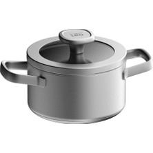 Kazan Hobi Berghoff Graphite Paslanmaz Çelik Tencere 16 cm