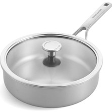 Kazan Hobi Kitchenaid 3-Kat Paslanmaz Çelik Tava 24 cm / 3,10 L