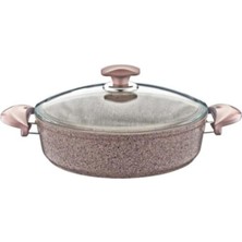 Kazan Hobi Oms 3310 Granit Karnıyarık ve Pilav Tencere 24 cm