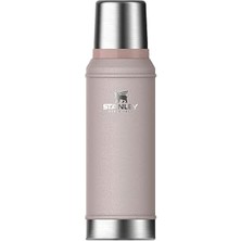 Kazan Hobi Stanley Classic Legendary Vakumlu Çelik Termos, Pembe Kuvars (Hammertone Rose Quartz), 0.94 Litre