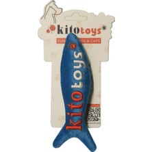 Kazan Hobi Kito Toys Balık Peluş Kedi Oyuncağı