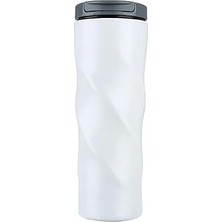 Kazan Hobi Komple 304 L Çelik Beyaz 500 ml Kahve Termos Mug CIN229BY