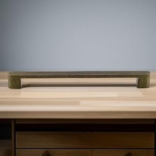 Kazan Hobi Uhud Kulp 224 mm Antik Sarı Metal Mutfak Mobilya Çekmece Mutfak Dolap Dolabı Kulpları Kapak Kulbu