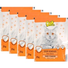Kazan Hobi 5'li Quik Kedi Kumu Koku Giderici 25 gr (Yasemin)