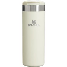Kazan Hobi Stanley The Aerolight Transit Mug Termos 0.47 Litre - Parlak Krem | Paslanmaz Çelik
