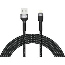 Kazan Hobi Zore Shira Serisi Lightning USB Kablo 3m Siyah