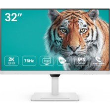 Kazan Hobi Benq GW3290QT Monitör (32 Inç, Qhd, Ips, Usb-C Şarj, Dp/hdmı, Ergonomik Tasarım, Gürültü Önleyici Mikrofon)