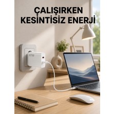 Renas Store 67 Watt Turbo Şarj Cihazı Motorola G30 G50 G60 G82 Uyumlu Yeni Nesil - Lisinya