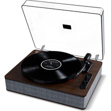 Kazan Hobi Ion Audio Luxe Lp – Hoparlörlü Bluetooth Plak Çalar, USB Dönüştürme, Tam Boyutta, Otomatik Durdurma, Kulaklık Çıkışı, 3 Hız