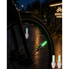 Renas Store LED Sibop Lambası Bisiklet Motor Araba Jant Işığı 2li Set - Lisinya