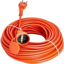 Kazan Hobi Bylion 20 Metre Seyyar Uzatma Kablosu 3x1.5 mm Turuncu Cca Kablo
